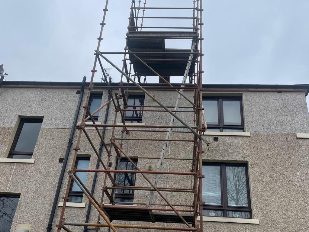 Scaffold-Chimney-Removal-Glasgow