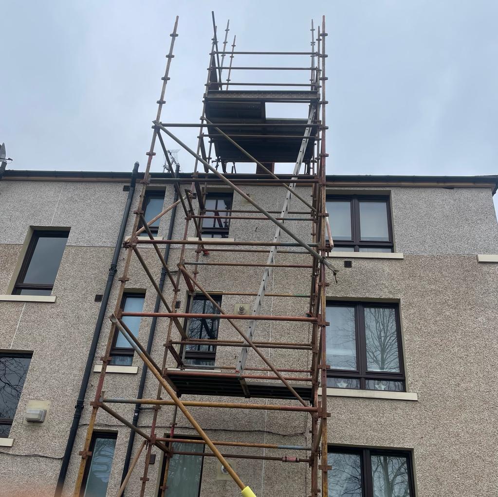 Scaffold-Chimney-Removal-Glasgow